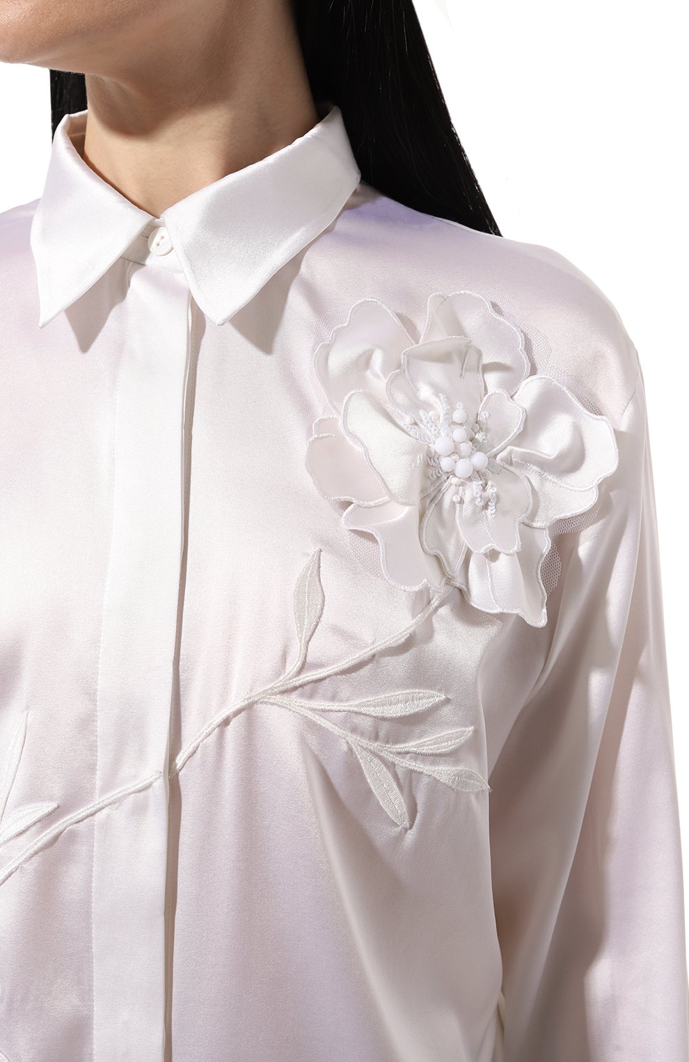 Шелковая блузка YANINA, арт. 0-2665, фото 5