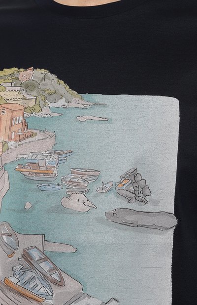 Хлопковая футболка CANALI, арт. T0003/MJ01907, фото 5