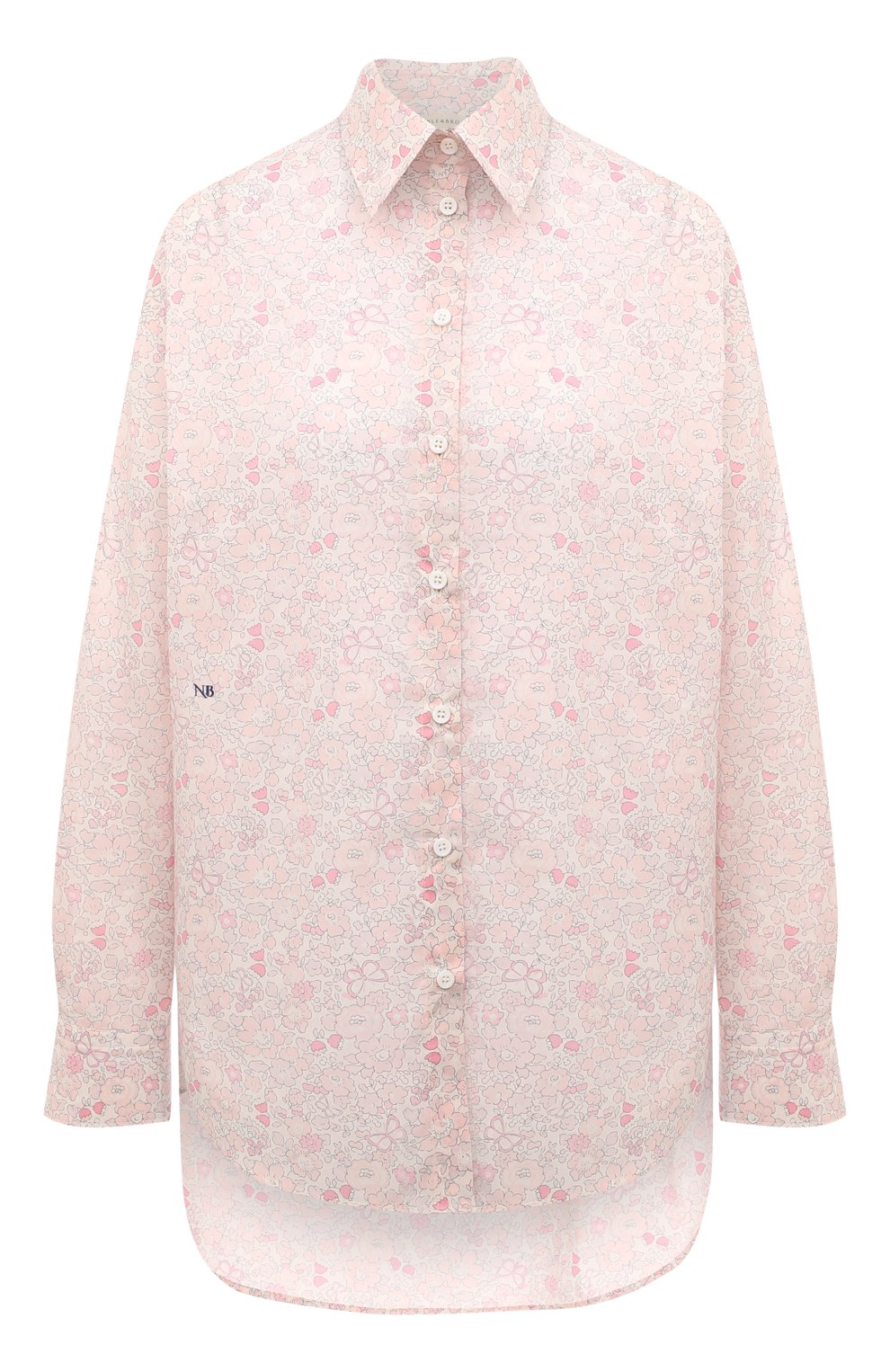 Хлопковая рубашка NOBLE&BRULEE, арт. NB001NB/150221/17, фото 1