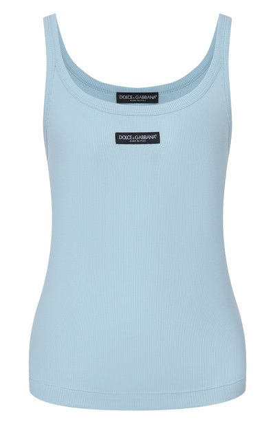 Женская хлопковая майка DOLCE & GABBANA, арт. F8W45T/FU7AV