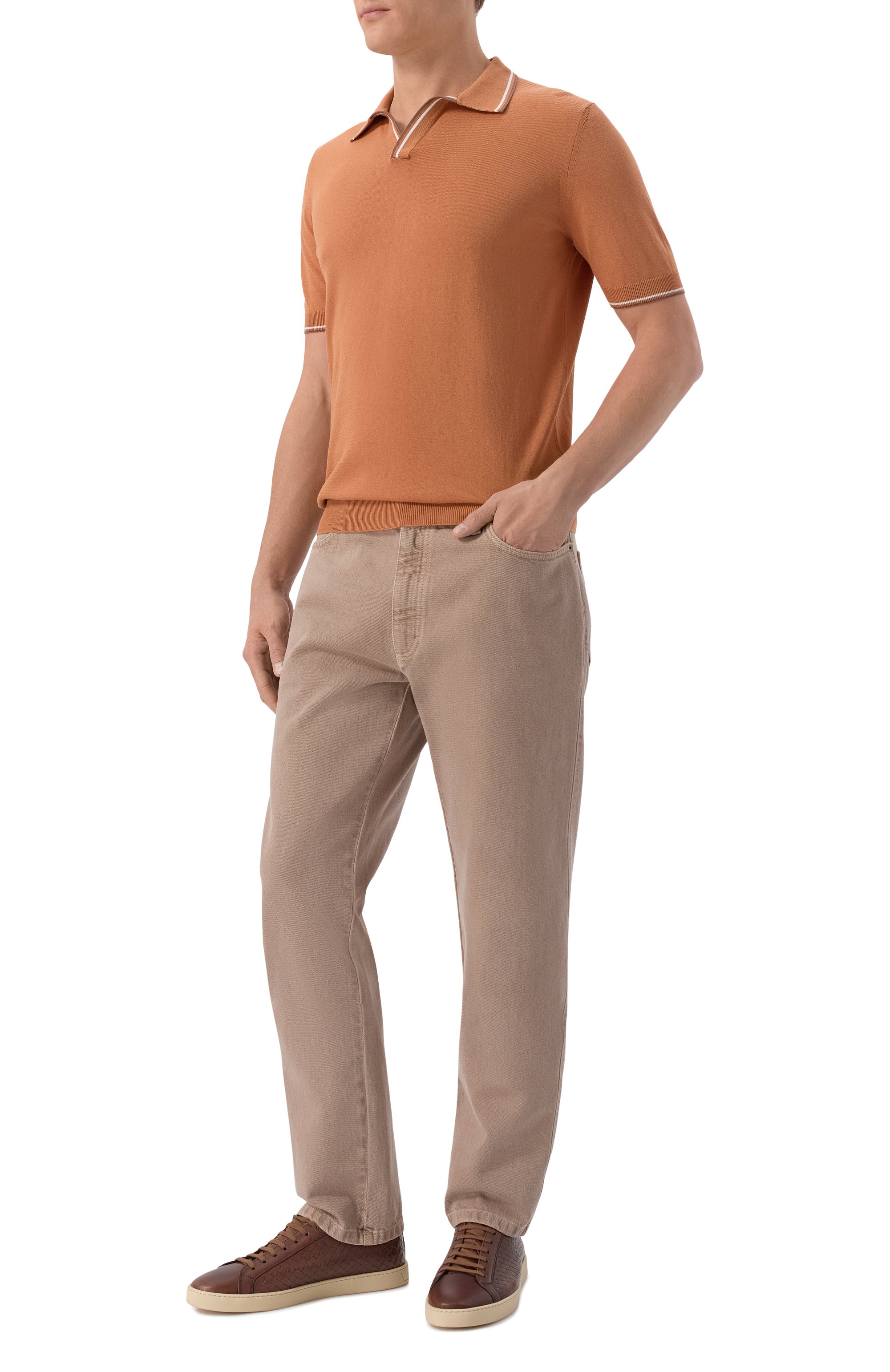 Хлопковое поло GRAN SASSO, арт. 57132/20688, фото 2