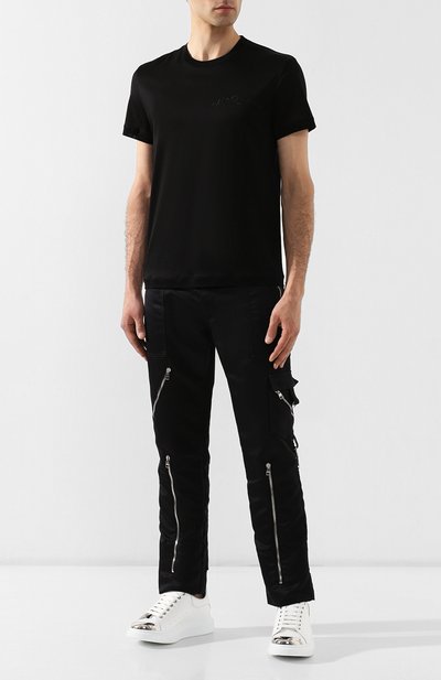 Хлопковая футболка ALEXANDER MCQUEEN, арт. 567352/QNX01, фото 2