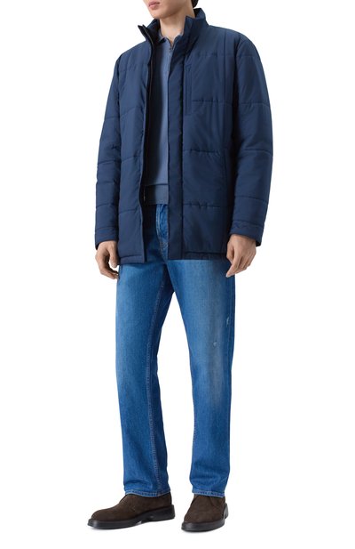 Пуховая куртка MVST темно-синего цвета по цене 288500 руб., арт. 53453/0LMETEX AMEDE0, фото 2 Пуховая куртка MVST, арт. 53453/0LMETEX AMEDE0, фото 2