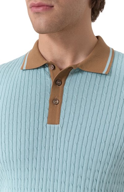 Хлопковое поло GRAN SASSO, арт. 57113/20625, фото 5