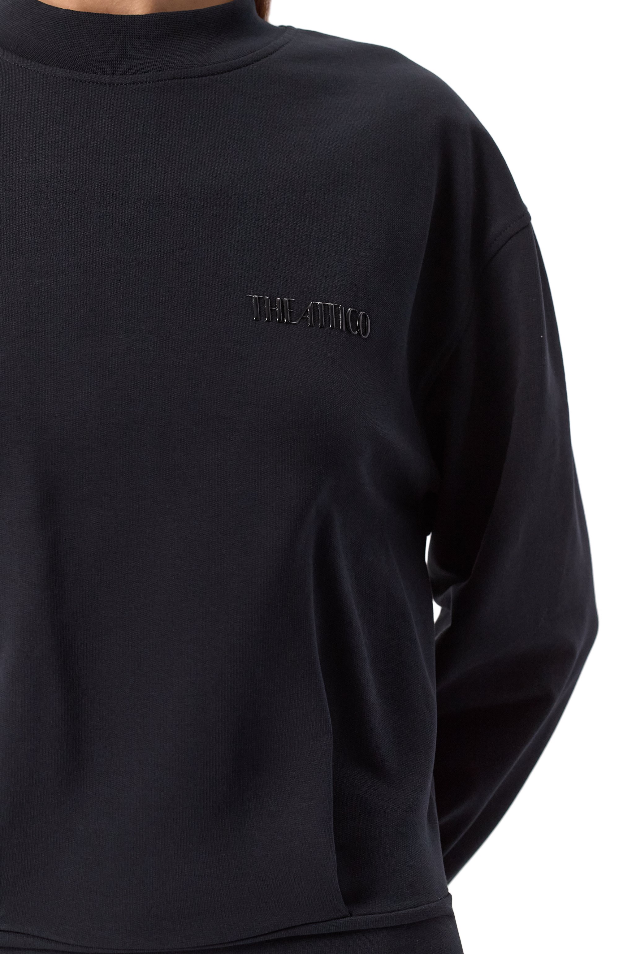 Хлопковое платье THE ATTICO, арт. 250WCA00393/JJF006AA, фото 5