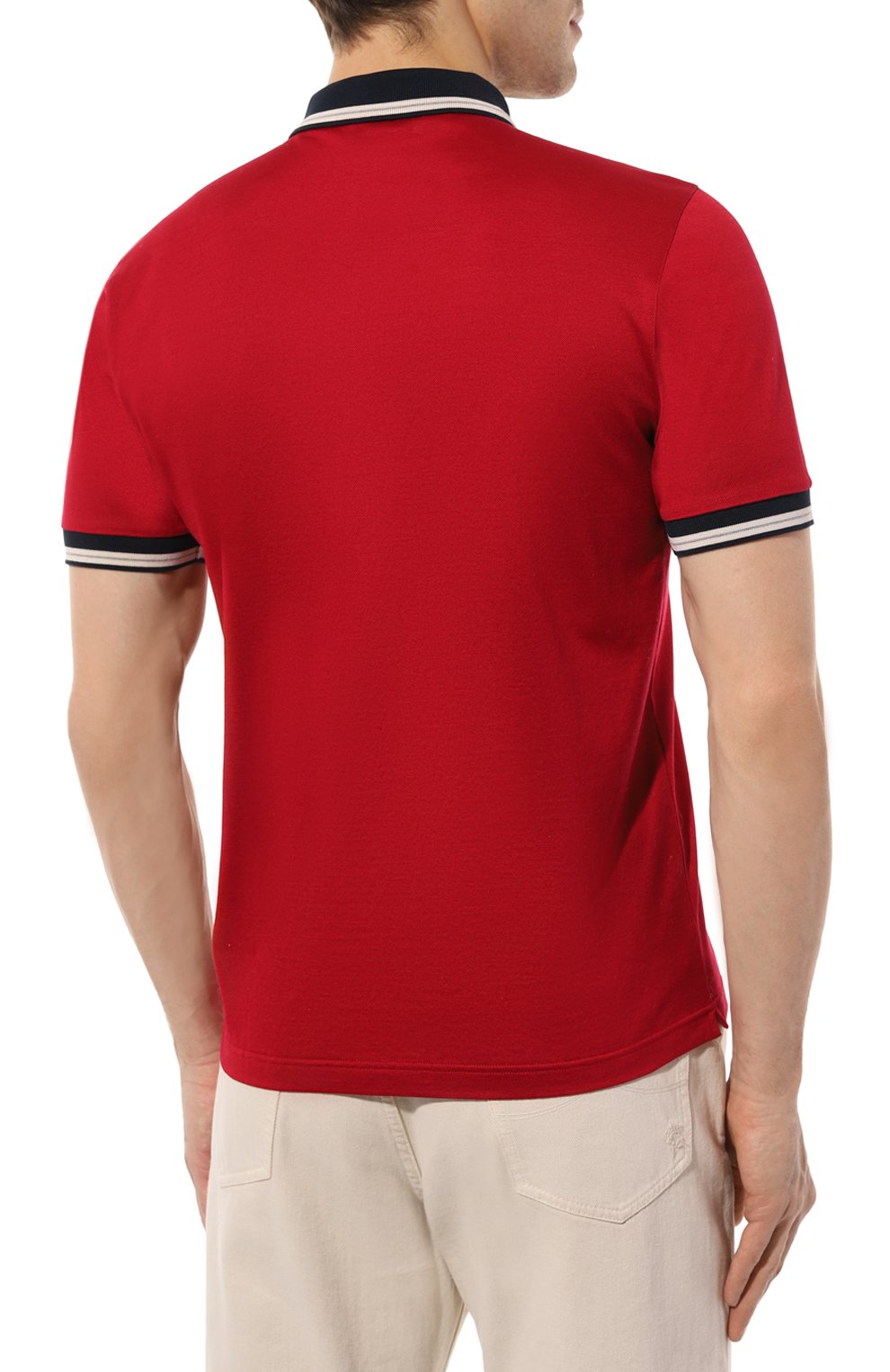Хлопковое поло GRAN SASSO, арт. 60147/74219, фото 4