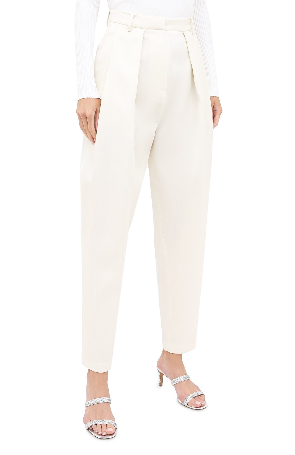 Брюки из шерсти и шелка MAGDA BUTRYM, арт. 2215202307, фото 3