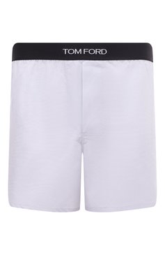 Мужские хлопковые боксеры TOM FORD светло-серого цвета, арт. T4LE5110 | Фото 1 (Кросс-КТ: бельё; Материал сплава: Проставлено; Нос: Не проставлено; Материал внешний: Хлопок; Мужское Кросс-КТ: Трусы)