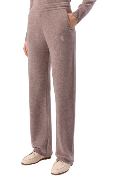 Брюки из кашемира и шерсти SPORTY AND RICH, арт. PA02766302BE24, фото 3