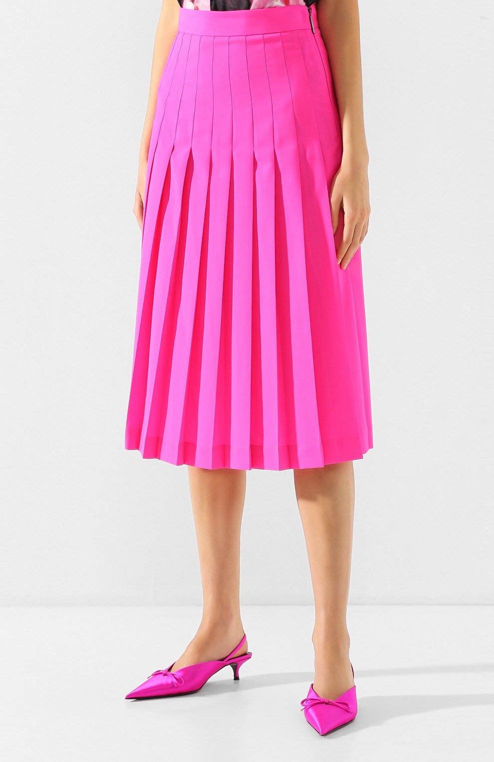 Шерстяная юбка MSGM, арт. 2841MDD74P 207118, фото 3