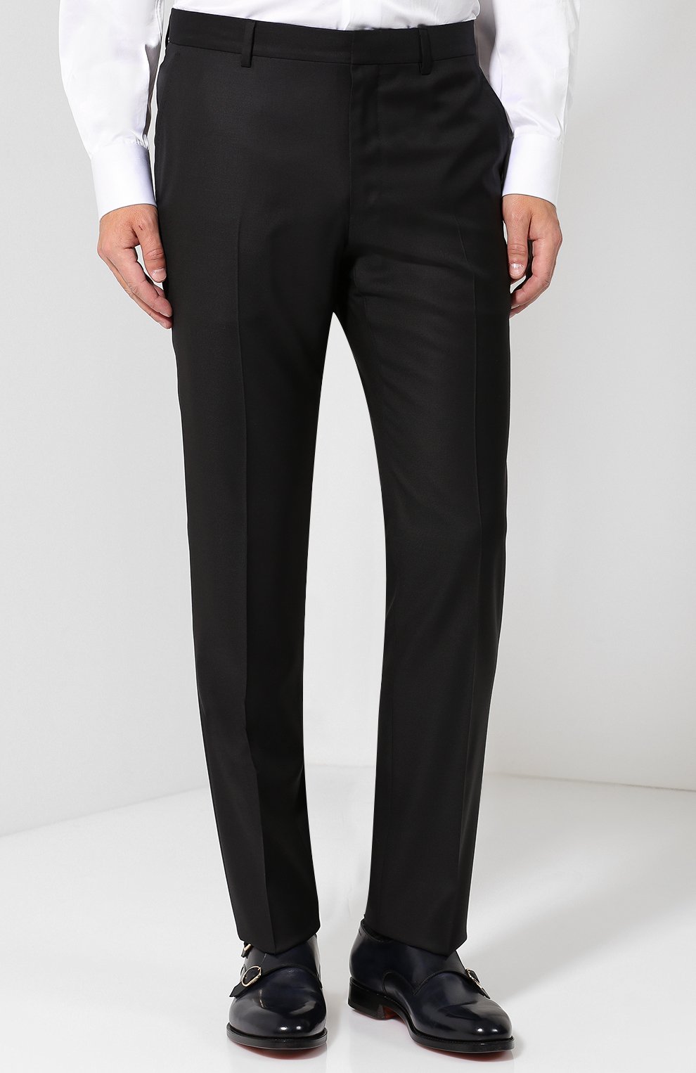 Шерстяной костюм с пиджаком на двух пуговицах GUCCI, арт. 450542/Z421E, фото 4