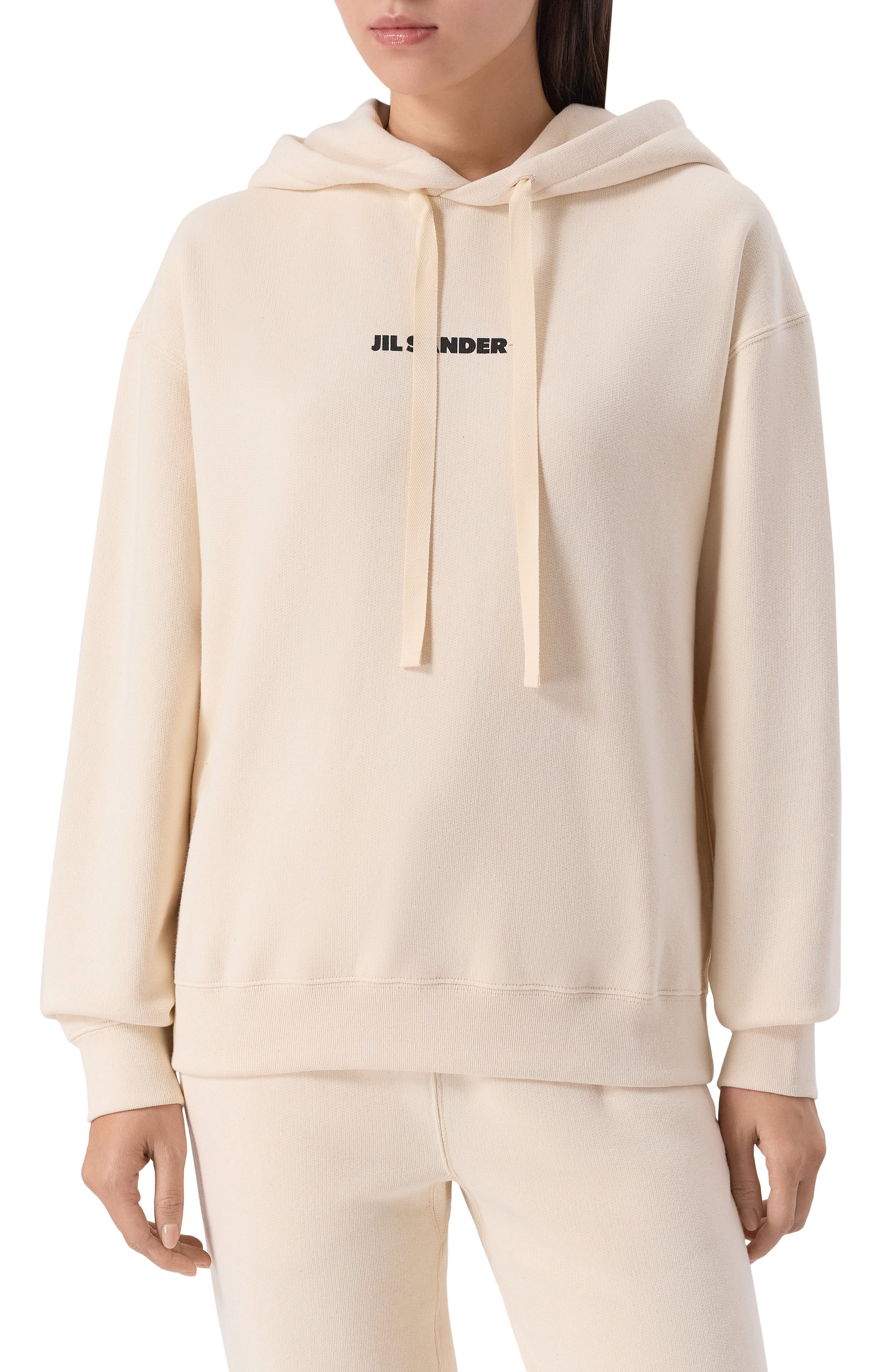 Хлопковое худи JIL SANDER, арт. J40GU0123/J20010, фото 3