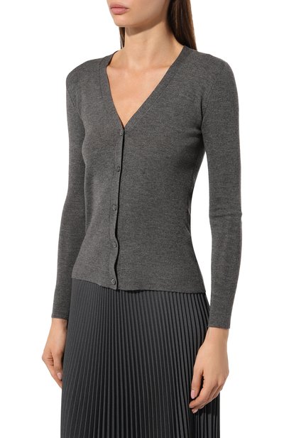 Кардиган из кашемира и шелка PRADA, арт. 25437-40J-F0031, фото 3