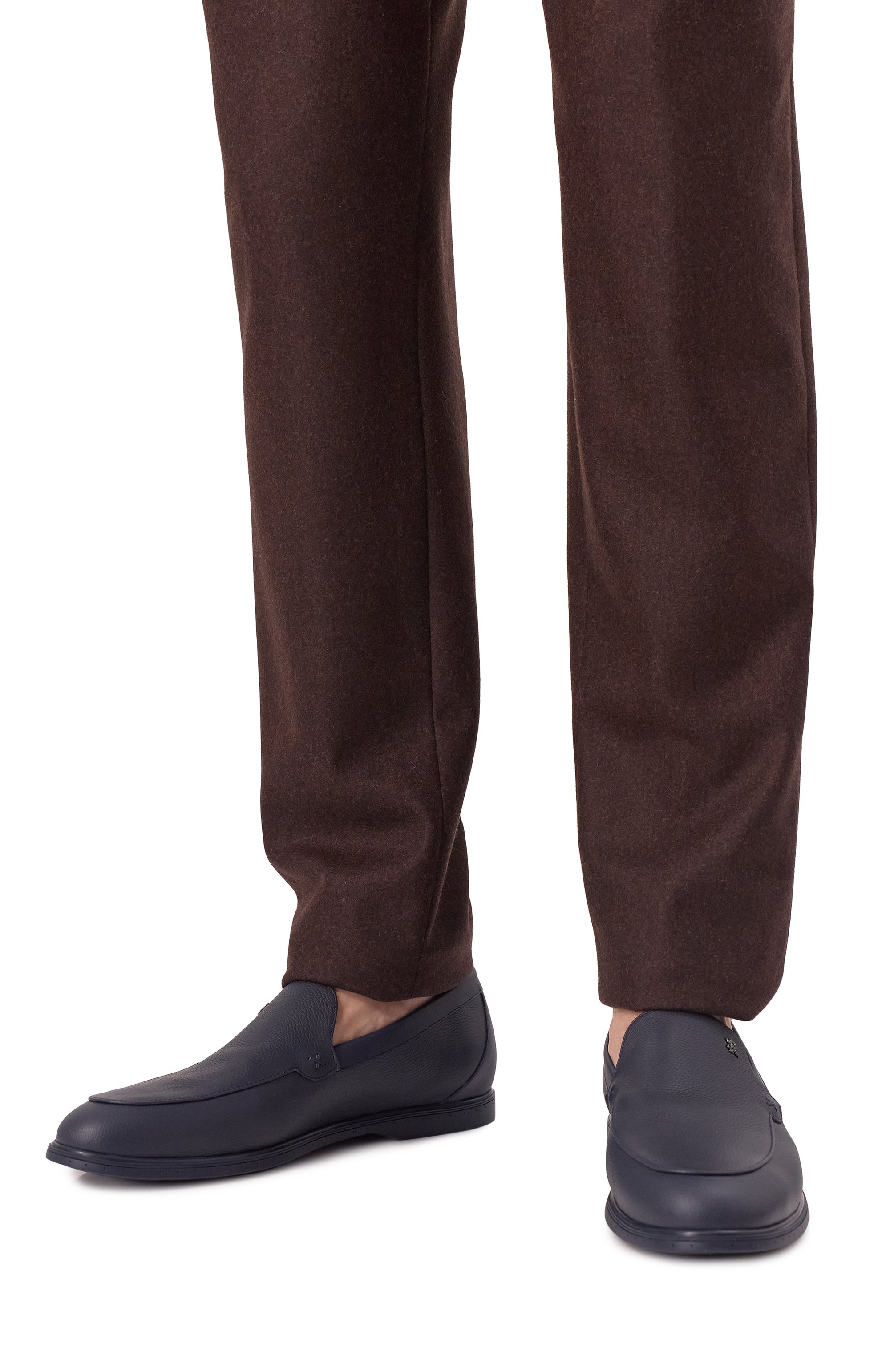 Кожаные лоферы STEFANO RICCI, арт. UC64_G2344/MRWY, фото 3