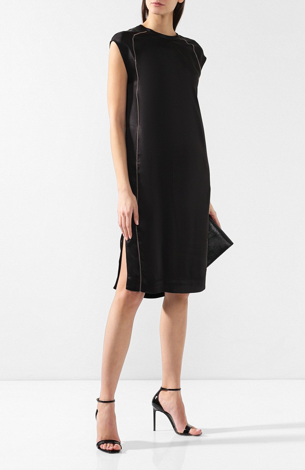 Платье прямого кроя BRUNELLO CUCINELLI, арт. M0H98ADV51, фото 2