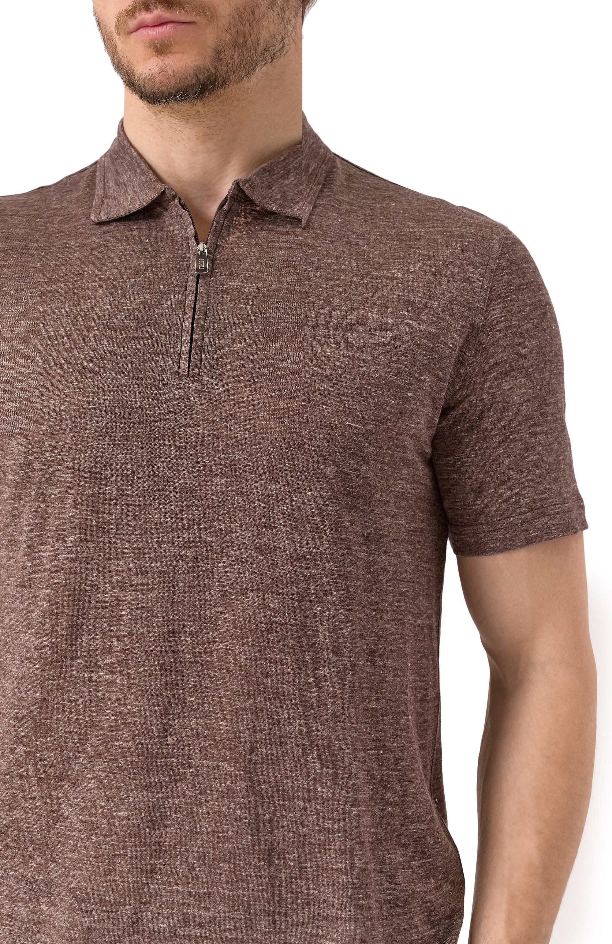 Льняное поло FEDELI, арт. 8UE00242, фото 5