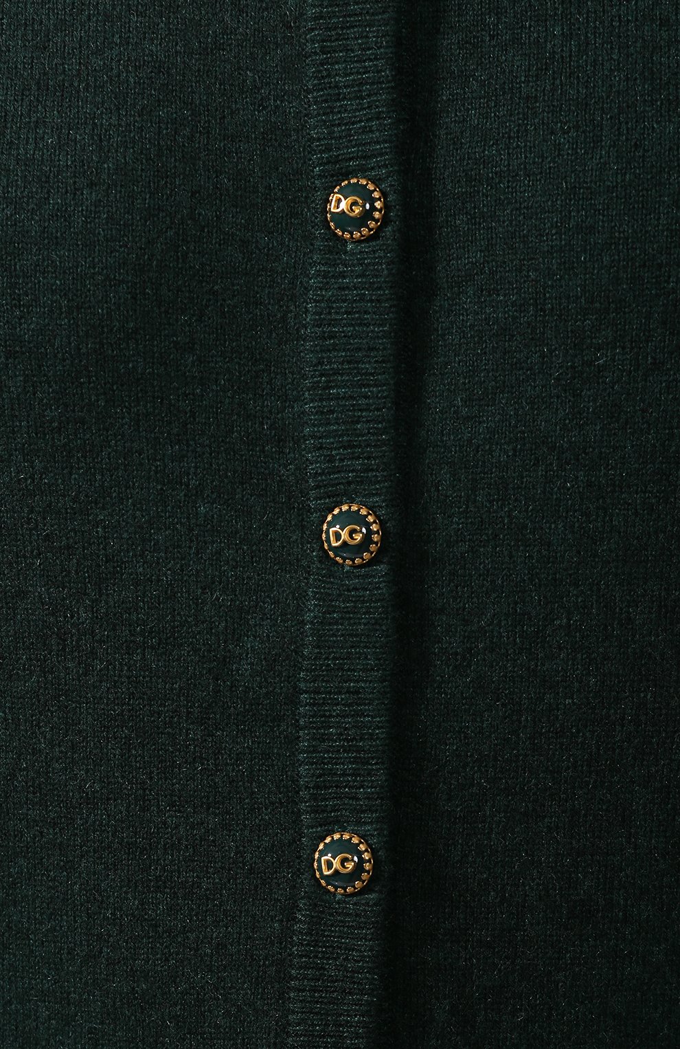 Кашемировый кардиган DOLCE & GABBANA зеленого цвета по цене 113000 руб., арт. FX451T/JAWQP, фото 5 Кашемировый кардиган DOLCE & GABBANA, арт. FX451T/JAWQP, фото 5