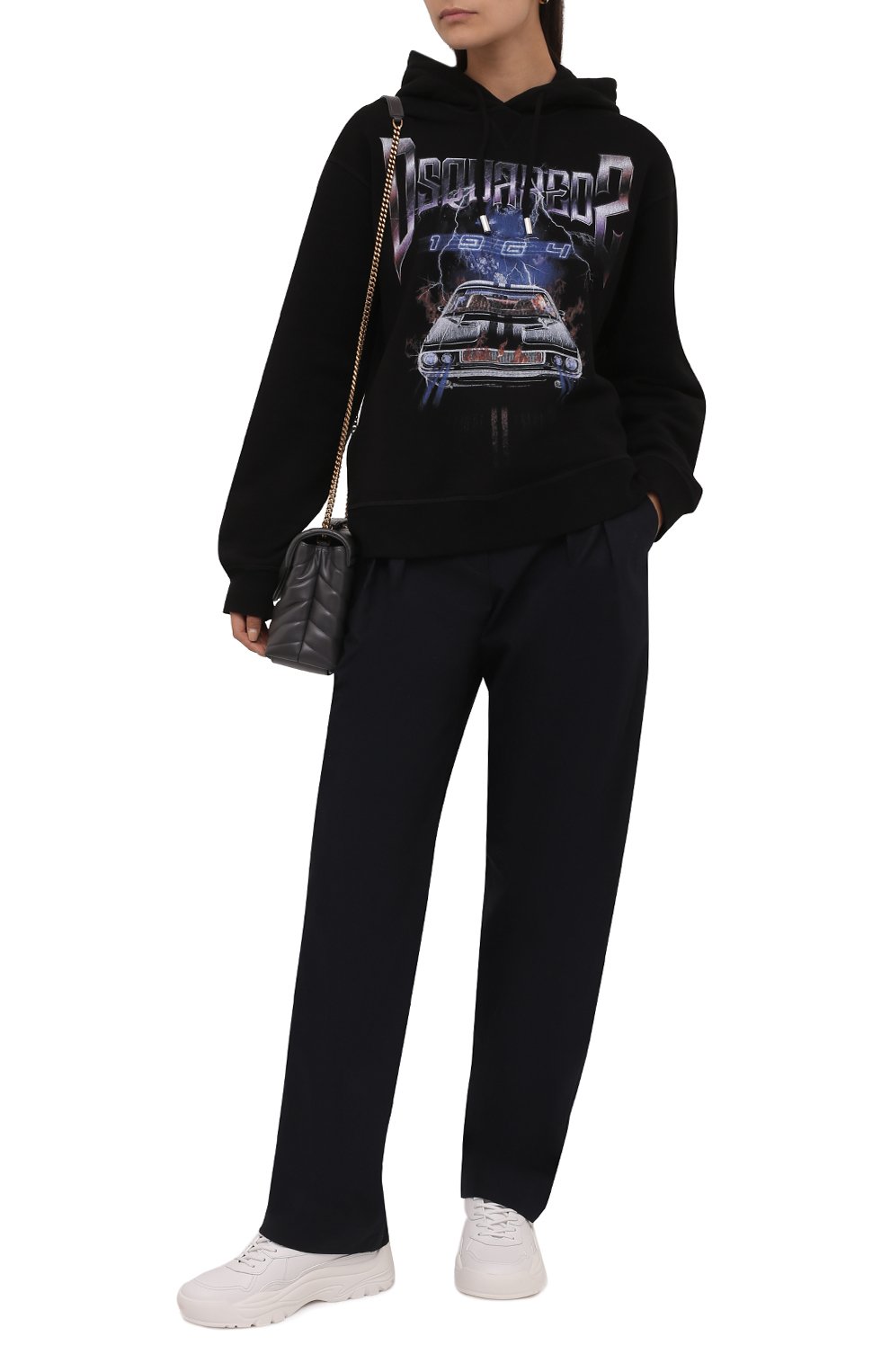 Хлопковое худи DSQUARED2, арт. S72GU0332/S25042, фото 2