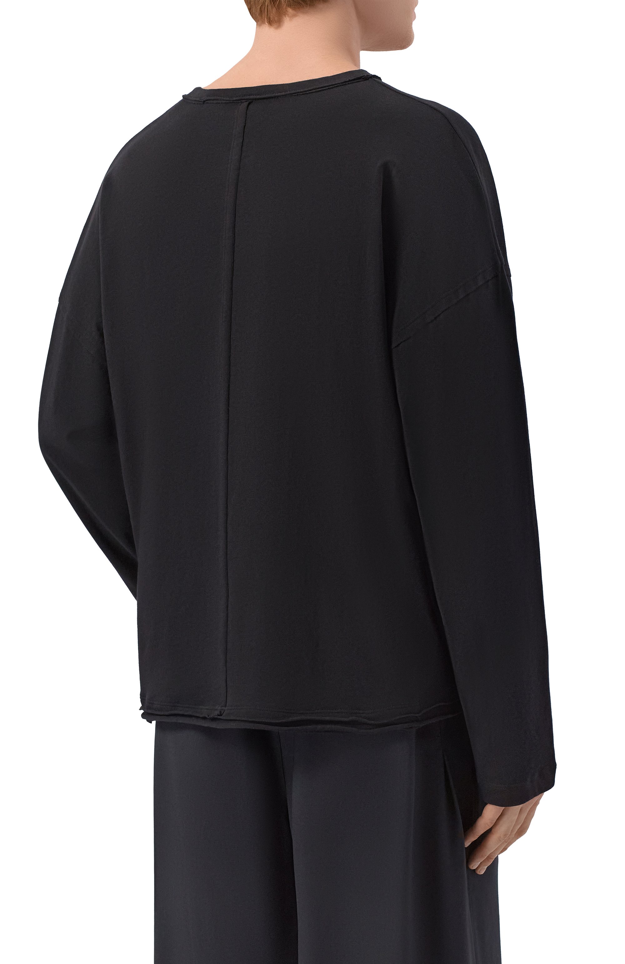 Хлопковый лонгслив ISABEL BENENATO, арт. UJ23S26, фото 4