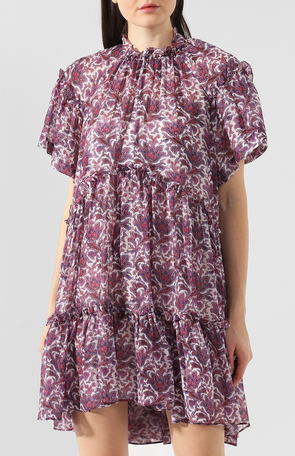 Шелковое платье ISABEL MARANT, арт. R01333-19P027I/NEIT, фото 3