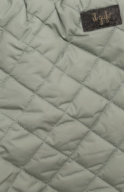 Утепленные джоггеры IL GUFO светло-зеленого цвета по цене 14650 руб., арт. A24PL340N0106/2A-4A, фото 3 Утепленные джоггеры IL GUFO, арт. A24PL340N0106/2A-4A, фото 3