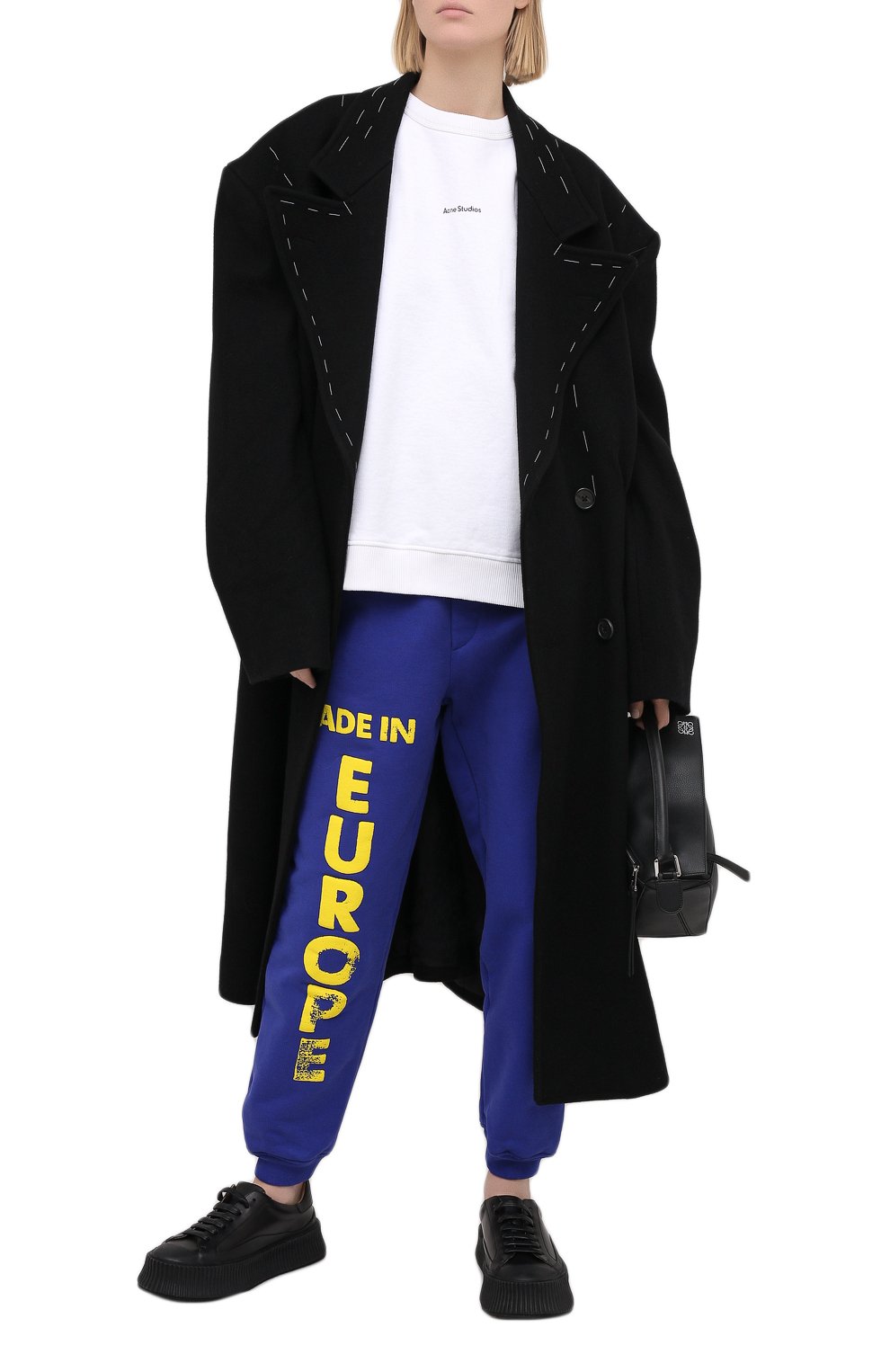 Хлопковые джоггеры VETEMENTS, арт. UE51PA800R 1601/W, фото 2