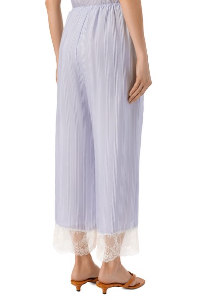 Шелковые брюки FRAME DENIM, арт. WE26WPA012/THE STRIPE LACE L0UNGE PANT, фото 4