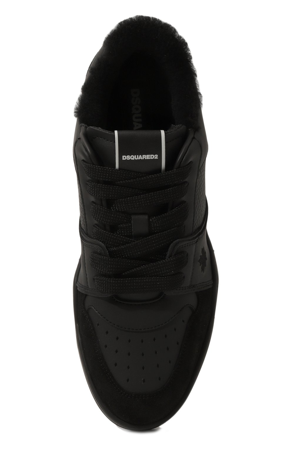 Кожаные кеды spiker DSQUARED2, арт. SNM0372/23807617, фото 6