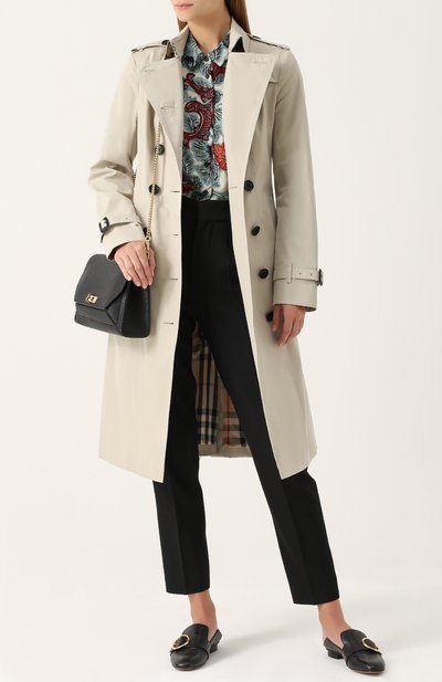 Хлопковый тренч sandringham BURBERRY, арт. 4009021, фото 2