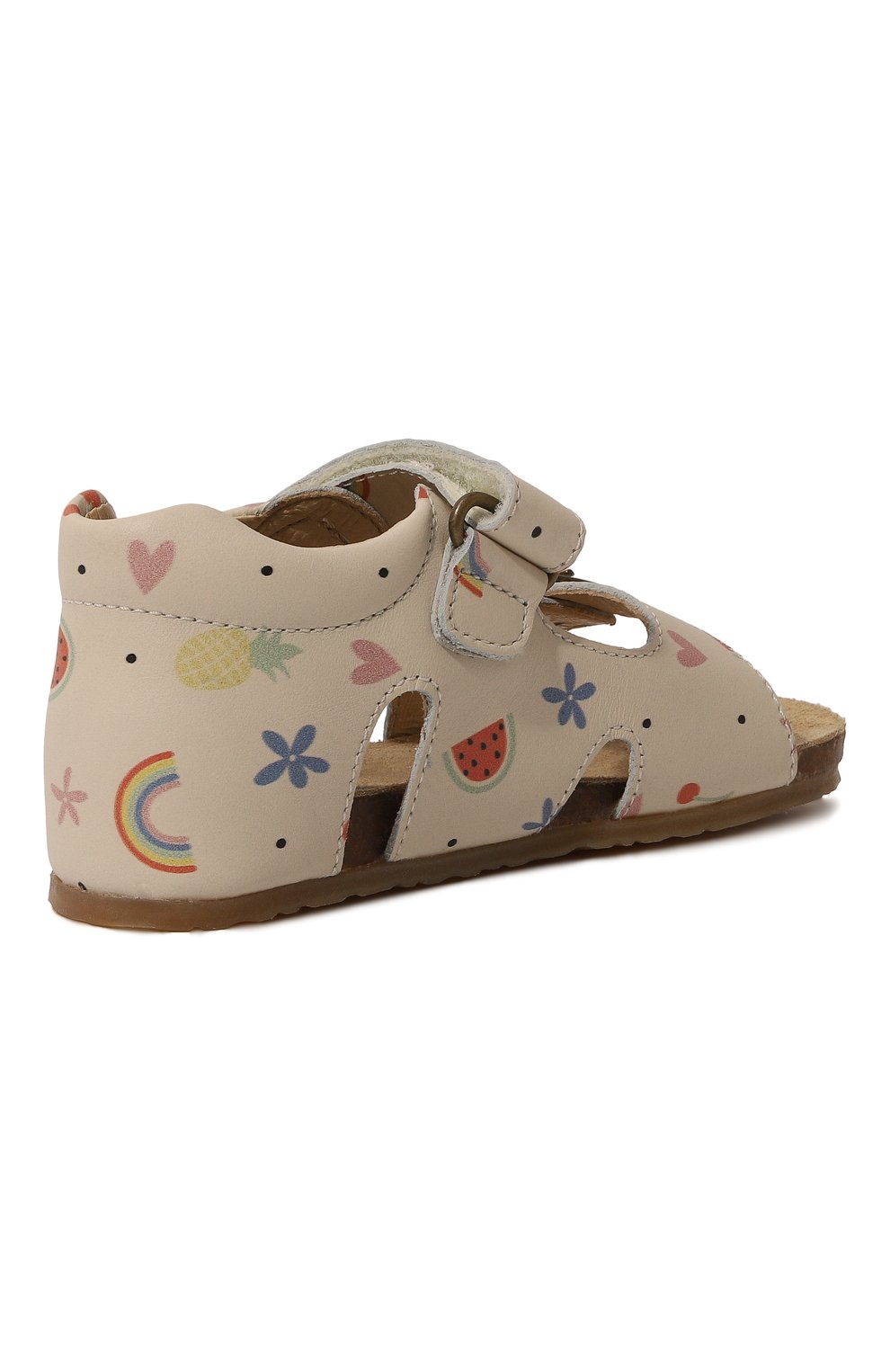 Кожаные сандалии FALCOTTO кремового цвета по цене 9630 руб., арт. 1500737/A3/18-26, фото 3 Кожаные сандалии FALCOTTO, арт. 1500737/A3/18-26, фото 3