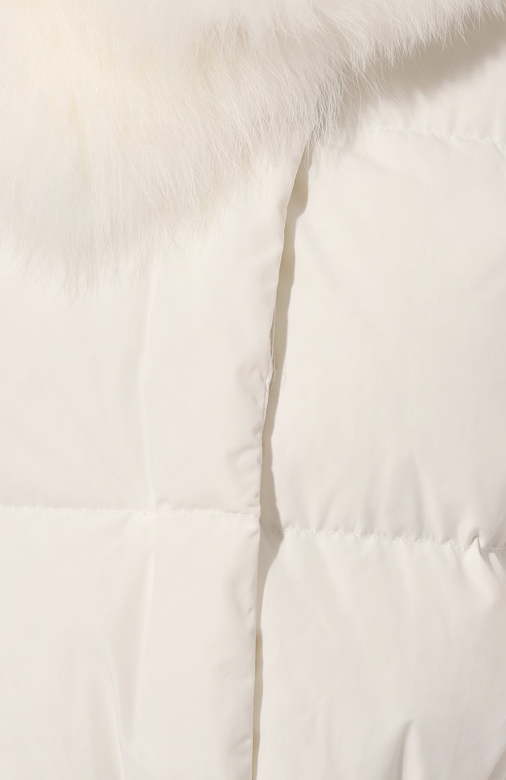 Пуховик с отделкой из меха кролика YVES SALOMON, арт. 25WYM05690D0TM, фото 5
