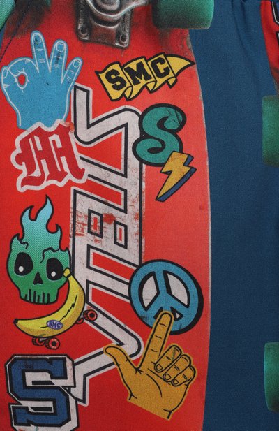 Хлопковые шорты STELLA MCCARTNEY, арт. TW6Q99, фото 3