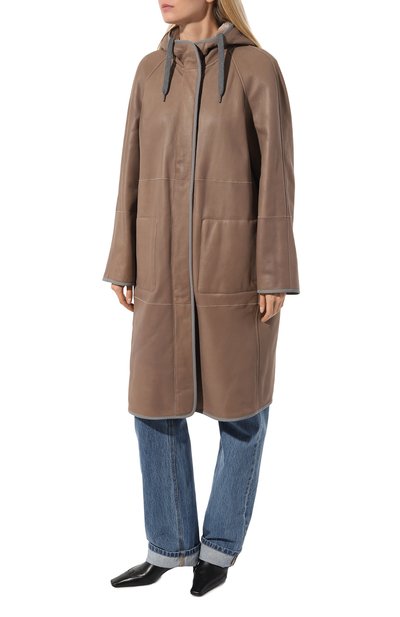 Двусторонняя дубленка BRUNELLO CUCINELLI, арт. MPMRA9715, фото 3