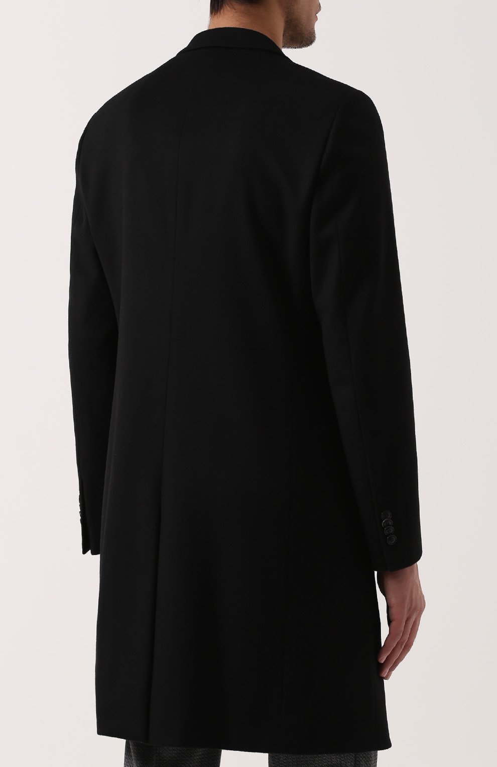 Пальто из смеси шерсти и кашемира GIORGIO ARMANI, арт. USLG01/0S169, фото 4