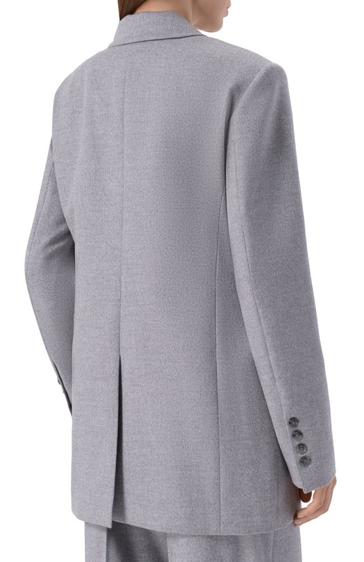 Жакет из шерсти и шелка Shervarli JB26-0015 Серый  JB26-0015 Фото 4