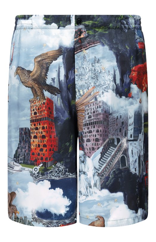 Шорты из вискозы Off-White 0MCB092F25FAB002 Разноцветный 0MCB092F25FAB002