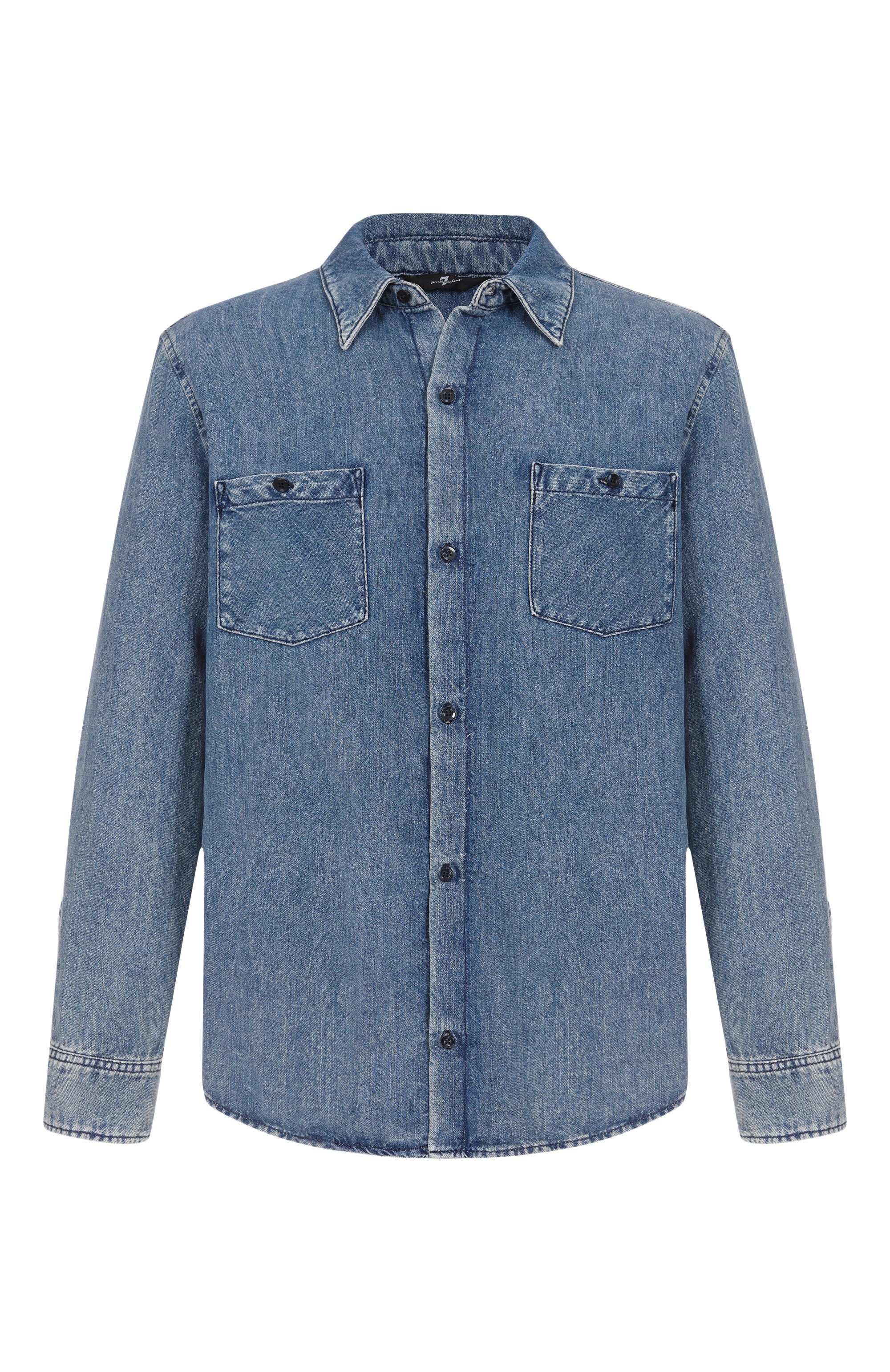 Джинсовая рубашка 7 FOR ALL MANKIND, арт. 7T666U03, фото 1