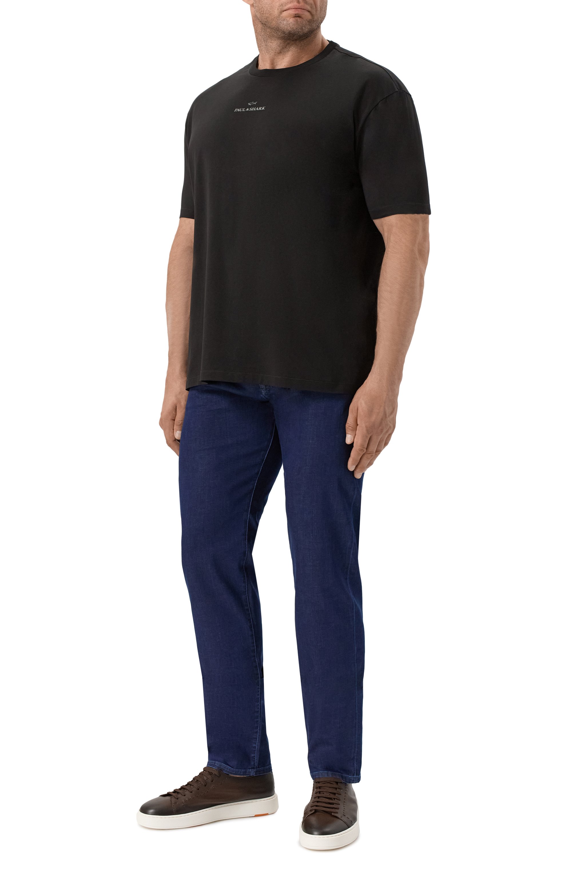 Хлопковая футболка PAUL&SHARK, арт. 99311008/3XL, фото 2