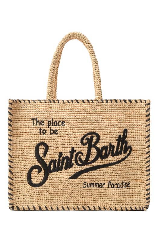 Сумка-тоут Vanity Raffia MC2 Saint Barth STBA VANITY RAFFIA/01113H Бежевый STBA VANITY RAFFIA/01113H