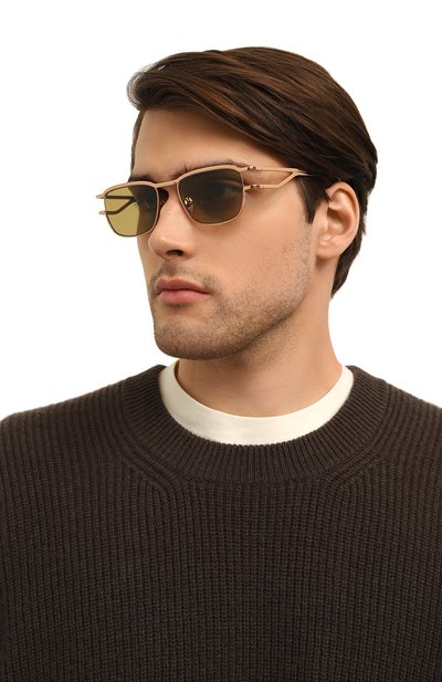 Солнцезащитные очки PROJEKT PRODUKT коричневого цвета по цене 38100 руб., арт. CL3 CPG, фото 3 Солнцезащитные очки PROJEKT PRODUKT, арт. CL3 CPG, фото 3