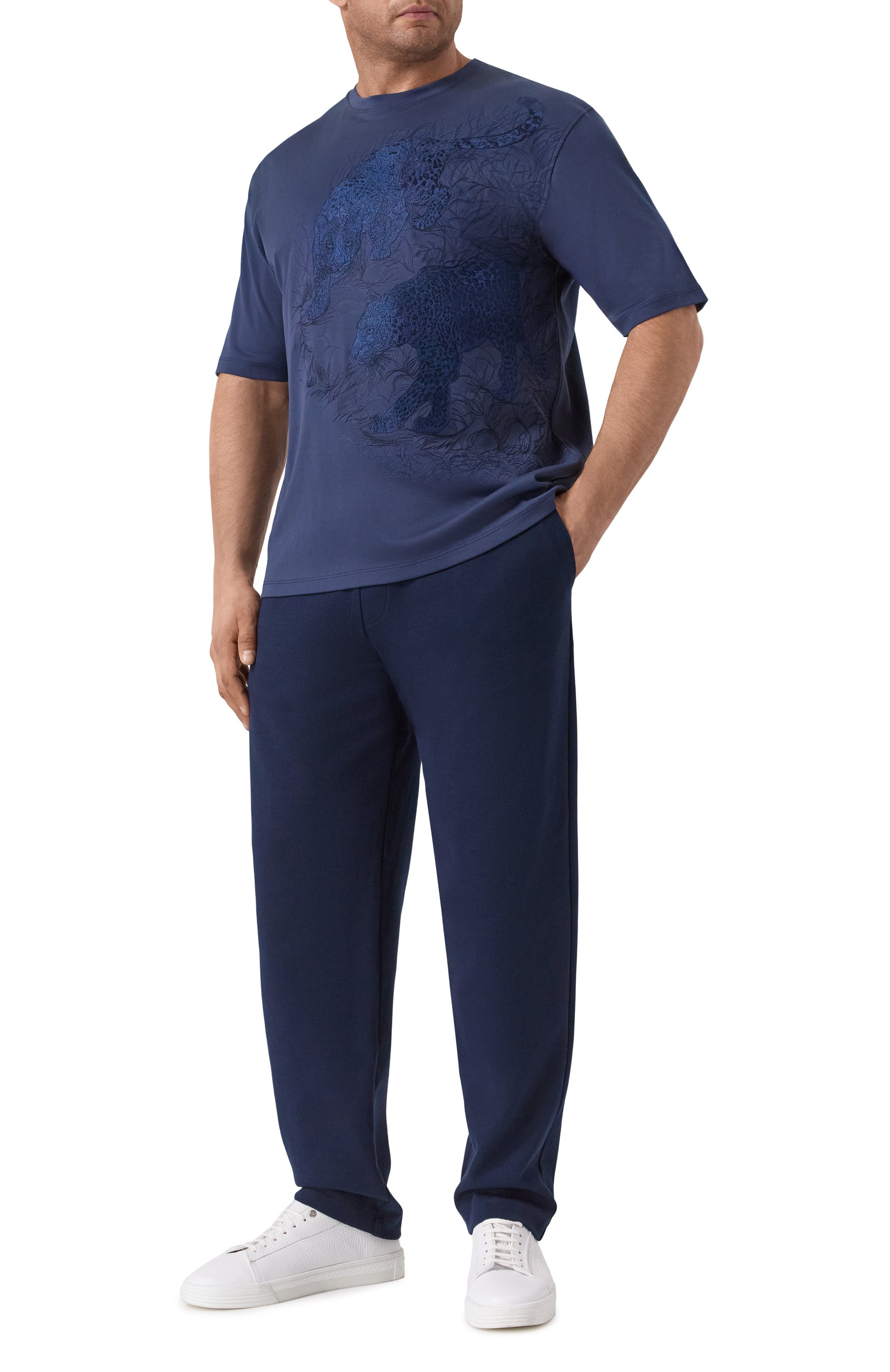 Хлопковая футболка STEFANO RICCI, арт. MNH5204430/LUXT, фото 2