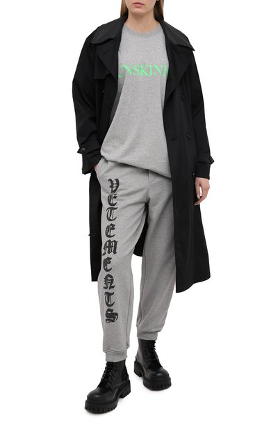 Хлопковая футболка VETEMENTS, арт. UE51TR600G 1600/W, фото 2