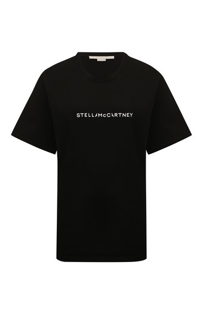 Женская хлопковая футболка STELLA MCCARTNEY, арт. 6J0158/3SPY48