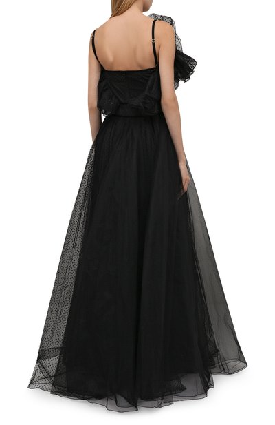 Платье ZUHAIR MURAD черного цвета по цене 613500 руб., арт. DRP21315/TUTU003, фото 4 Платье ZUHAIR MURAD, арт. DRP21315/TUTU003, фото 4