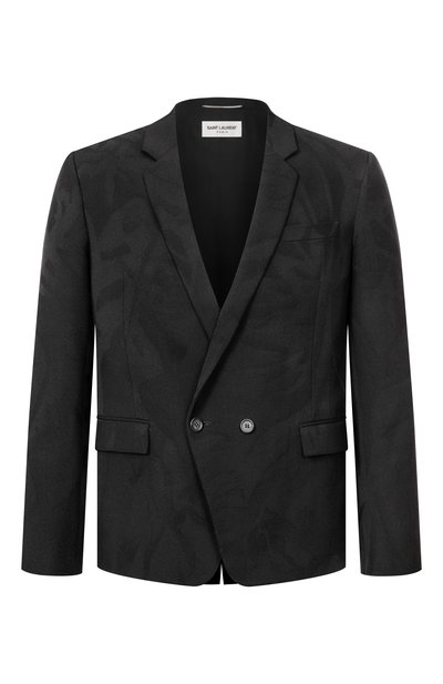 Мужской шерстяной пиджак SAINT LAURENT, арт. 645177/Y1C71
