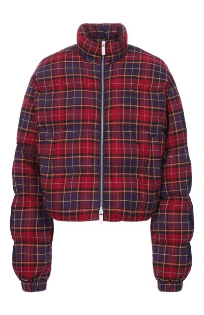 Женский пуховик OFF-WHITE, арт. 0WEJ007F25FAB001/CHECK FLAN ARR0W SPRAY PUFFER