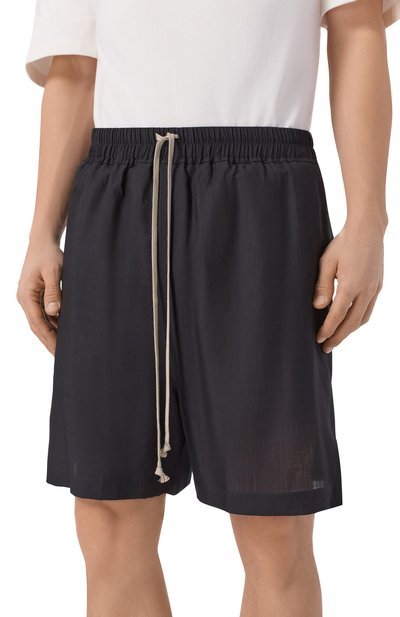 Шерстяные шорты RICK OWENS, арт. RU01F2397/WG, фото 3