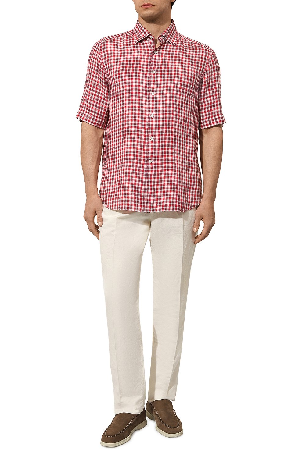 Льняная рубашка STEFANO RICCI, арт. MC007360/LX2716, фото 2