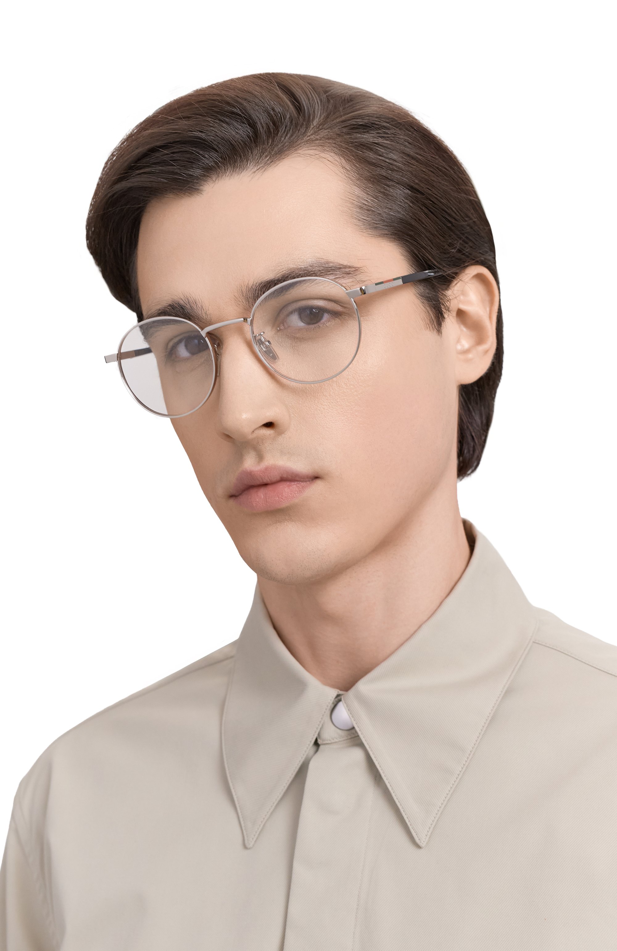 Оправа GUCCI серебряного цвета по цене 43100 руб., арт. GG19660K 001, фото 2 Оправа GUCCI, арт. GG19660K 001, фото 2