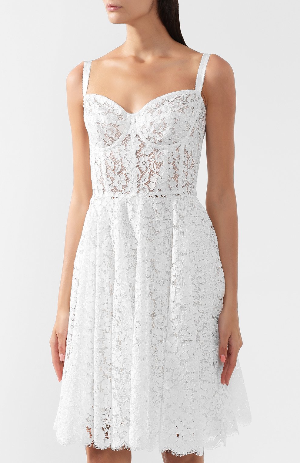 Хлопковое платье DOLCE & GABBANA, арт. F68A4T/HLMCL, фото 3